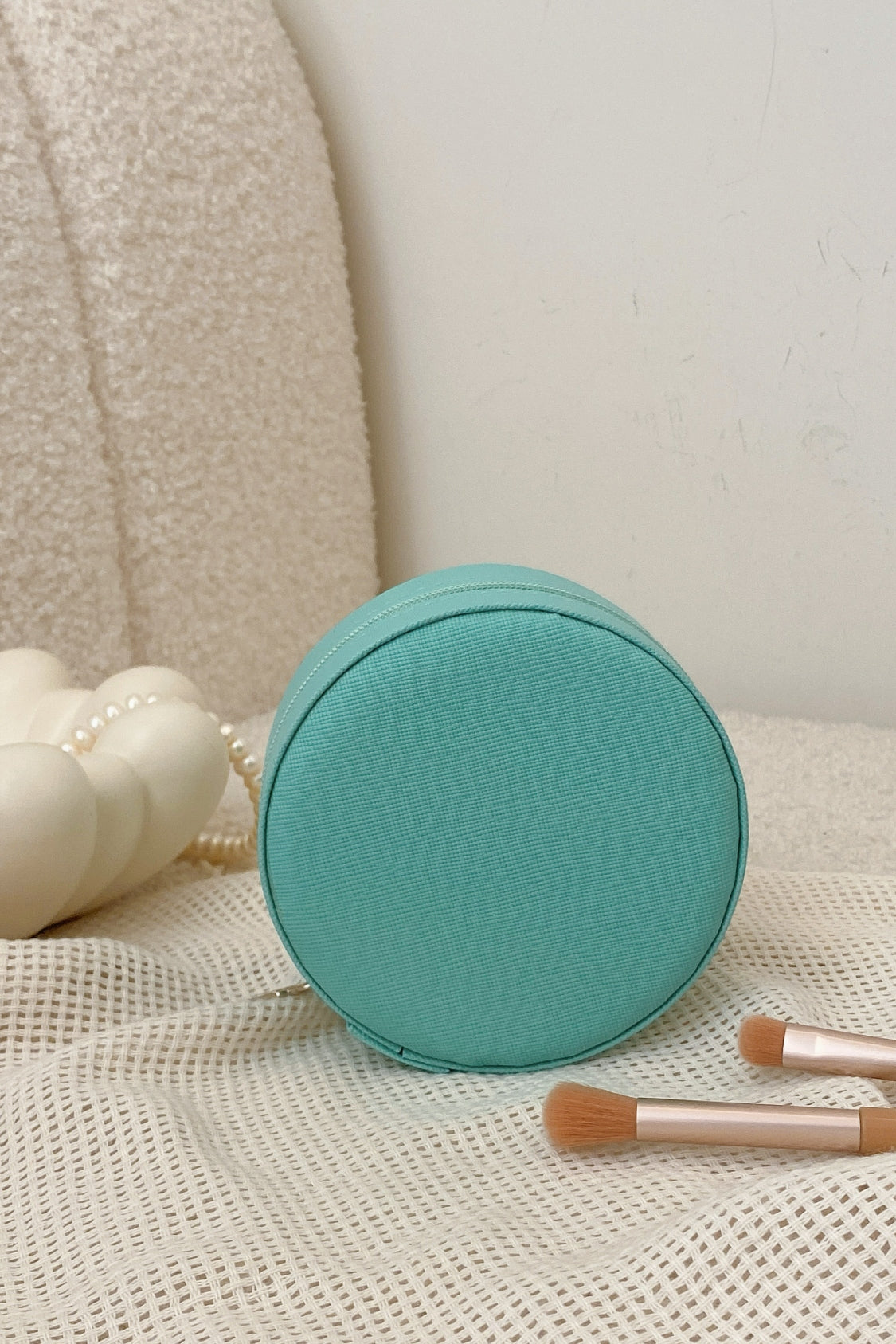Faux Leather Jewelry Storage Box