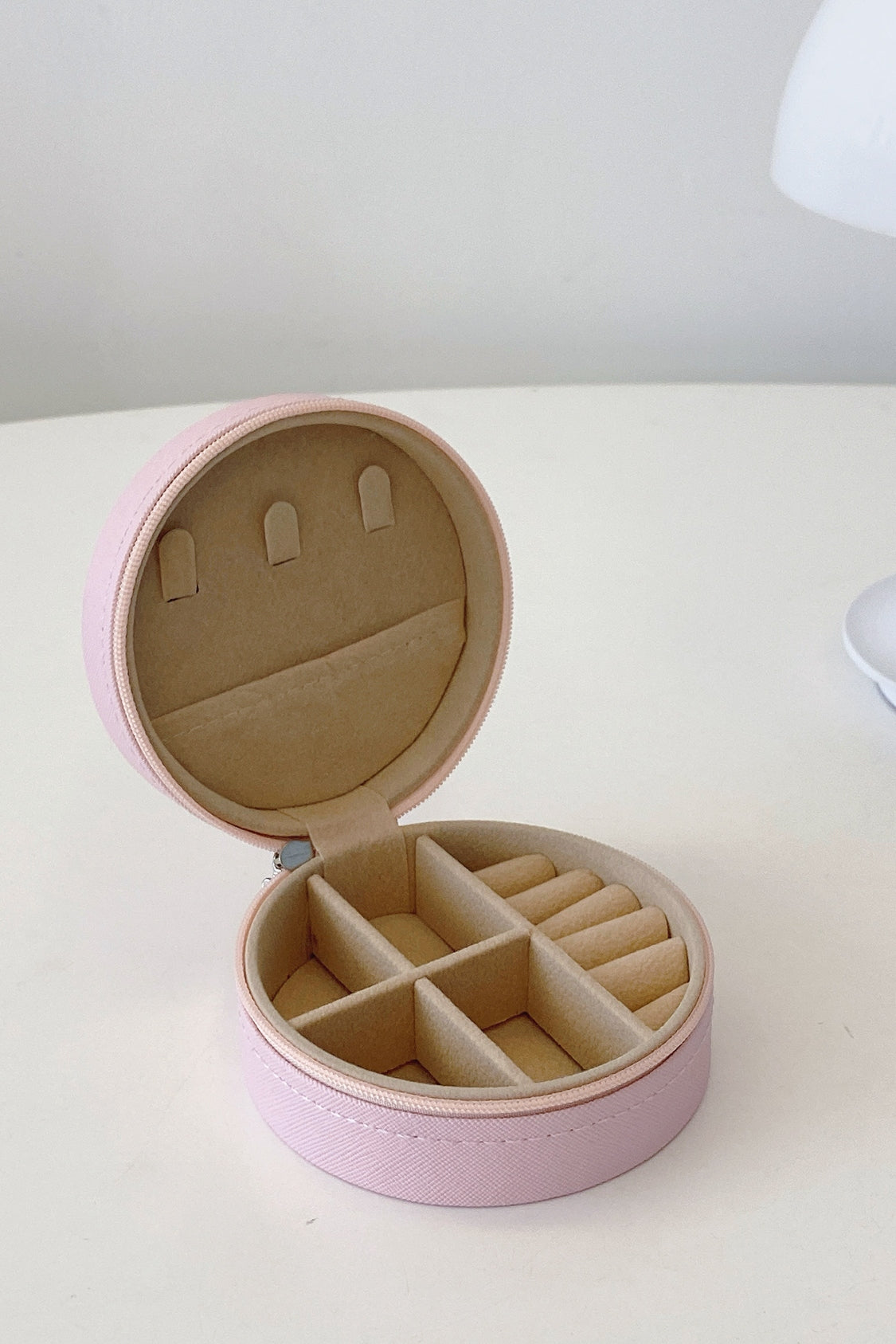 Faux Leather Jewelry Storage Box