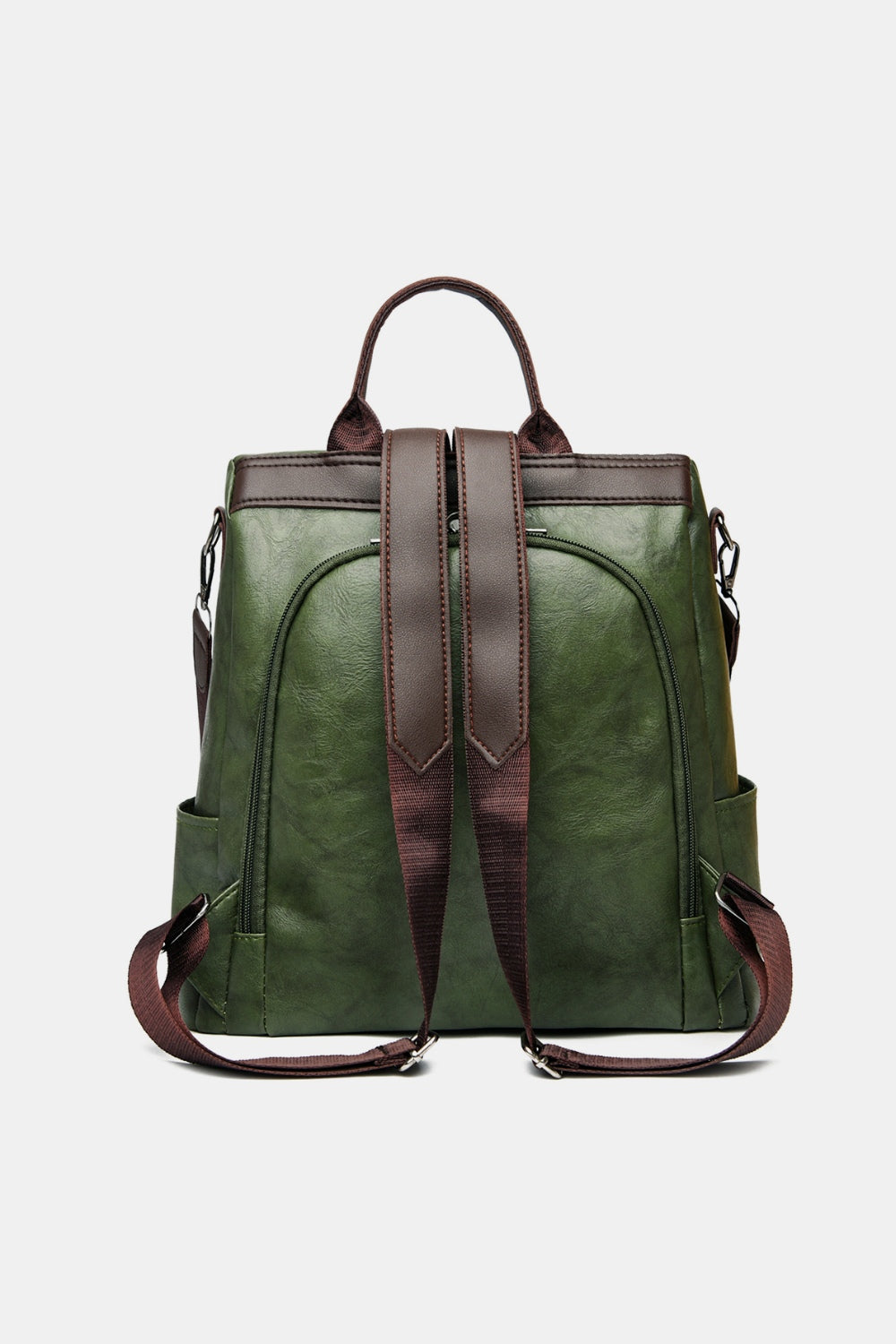 Faux Leather Backpack Bag- 3 Colors