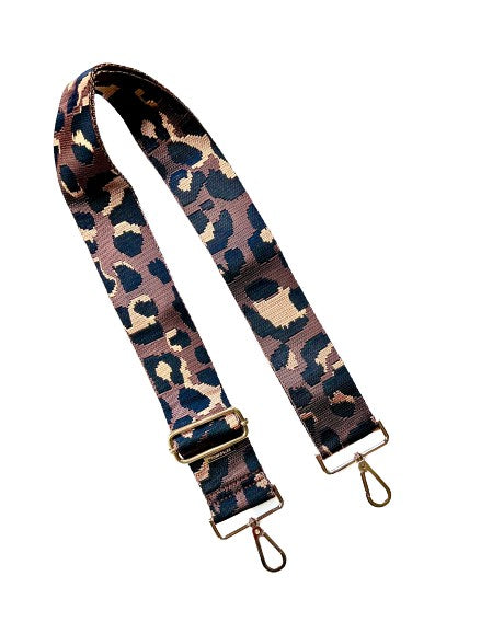 Cheetah Guitar Strap - 10 Colors - ON SALE NOW