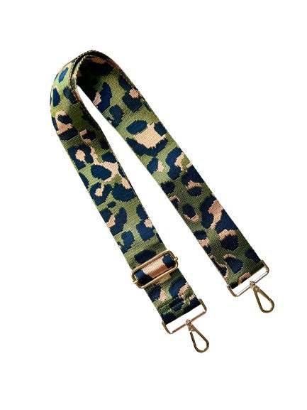 Cheetah Guitar Strap - 10 Colors - ON SALE NOW