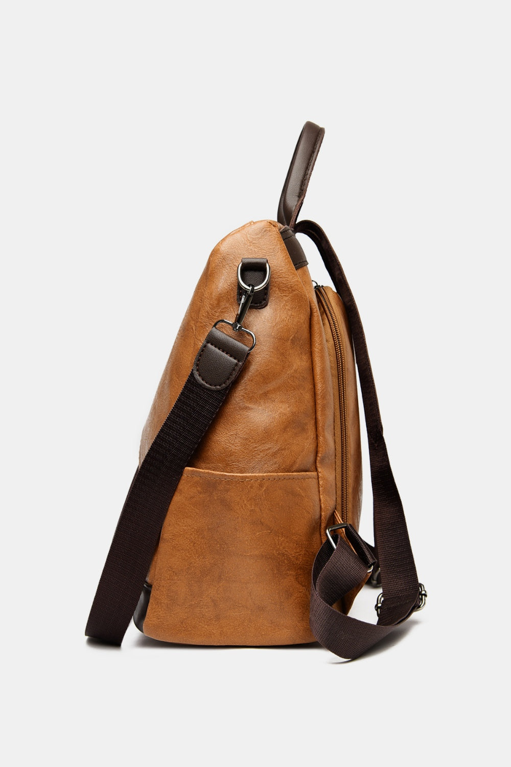 Faux Leather Backpack Bag- 3 Colors