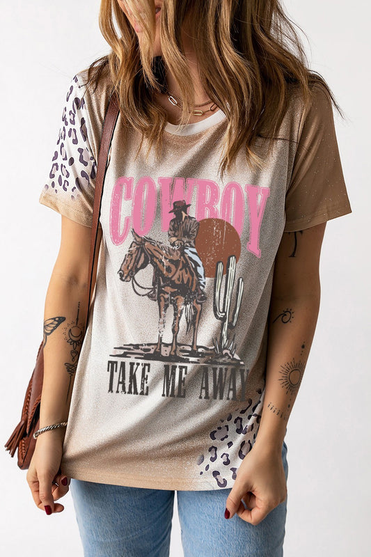 Western Graphic Short Sleeve T-Shirt