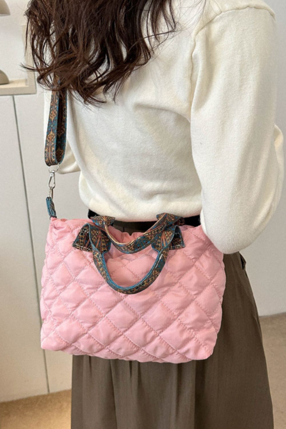 Bubble Textured Handbag- 5 Colors