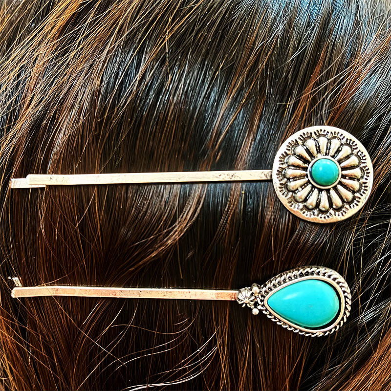 Turquoise Hairpin- 6 Styles