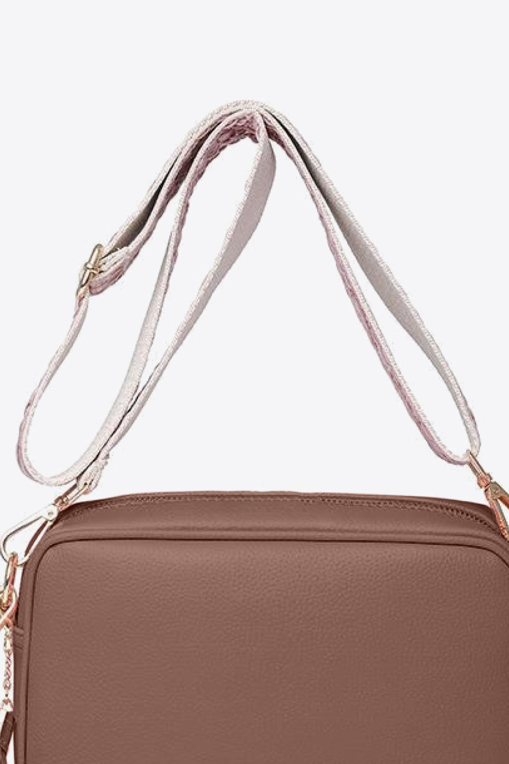 Faux Leather Tassel Crossbody Bag- 7 Colors