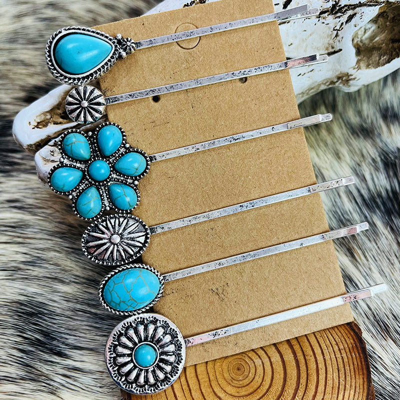 Turquoise Hairpin- 6 Styles