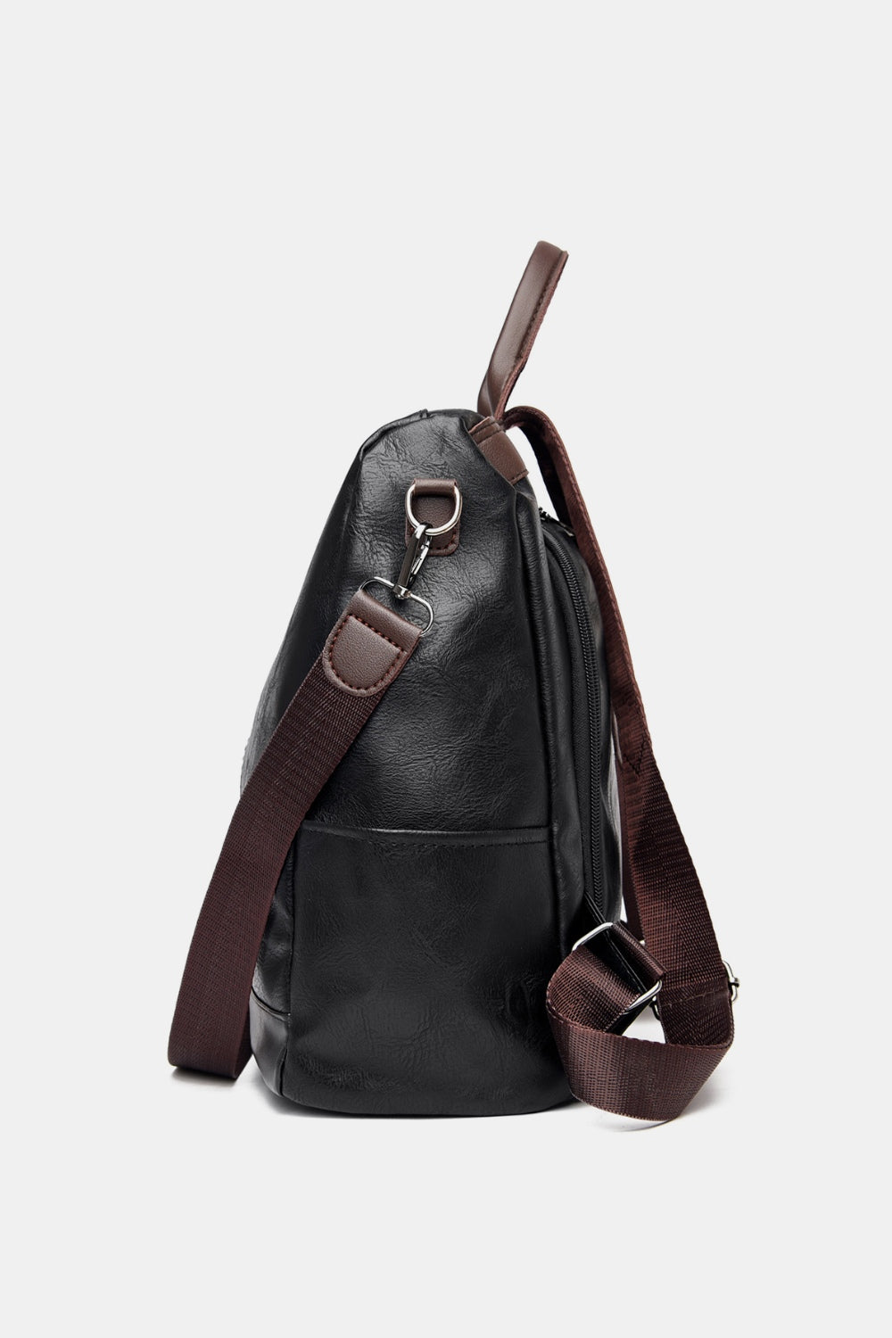 Faux Leather Backpack Bag- 3 Colors