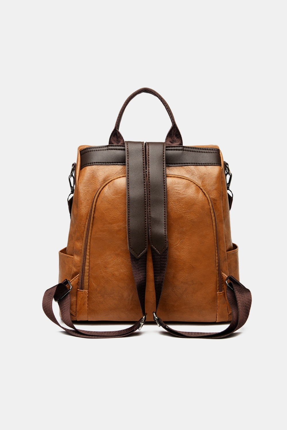 Faux Leather Backpack Bag- 3 Colors