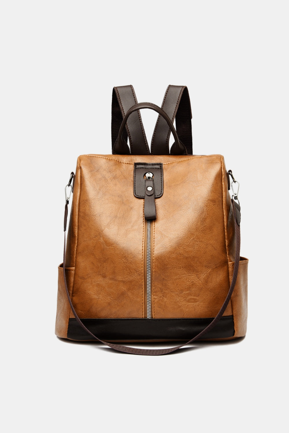 Faux Leather Backpack Bag- 3 Colors