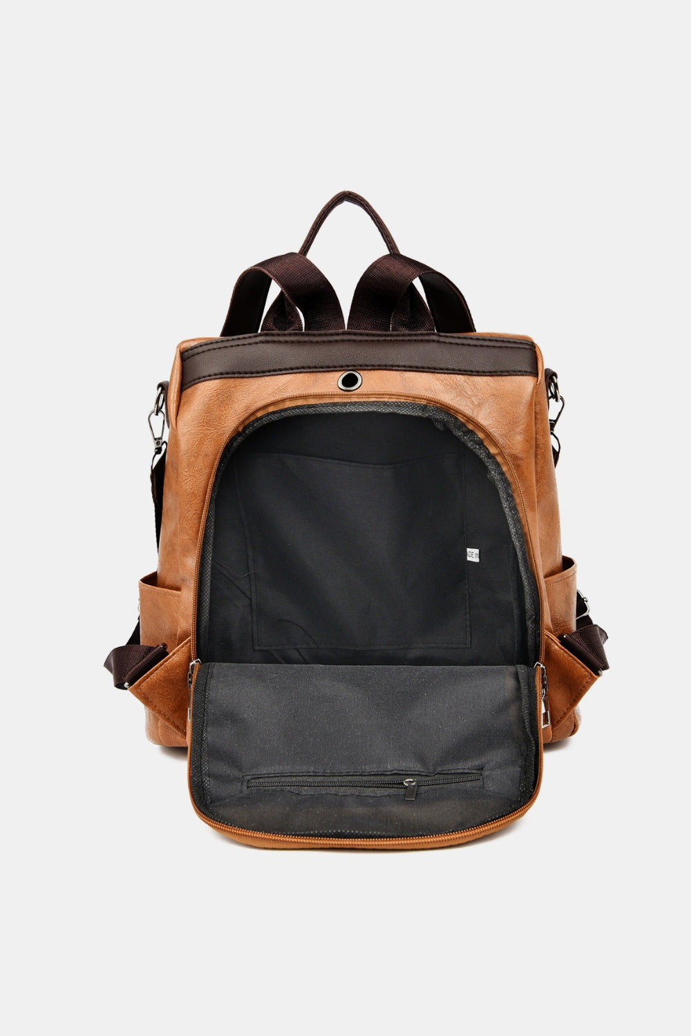 Faux Leather Backpack Bag- 3 Colors